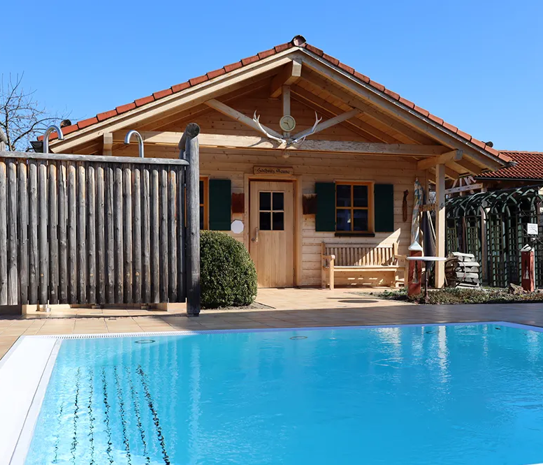 Hochsitz-Sauna im Bayerwald Sauna Dorf