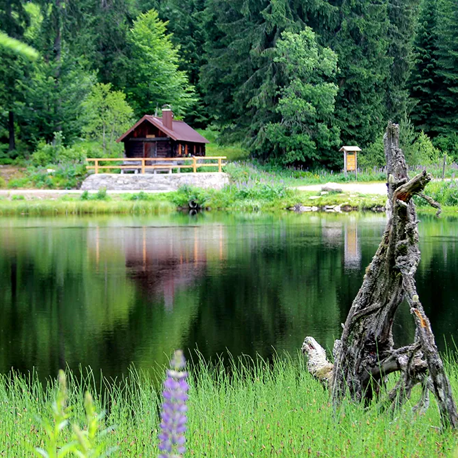 Anblick einer Klause 