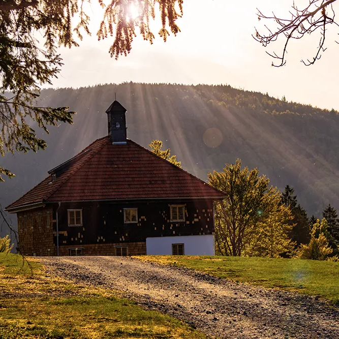 Paul-Friedl-Haus im Freilichtmuseum Finsterau