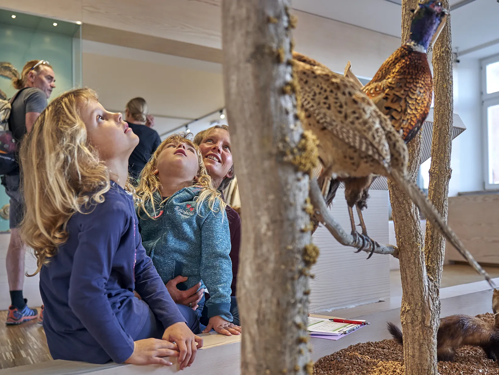 Kinder im Waldmuseum Zwiesel