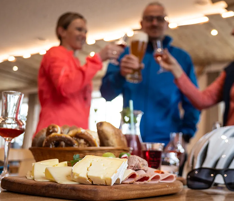 Einkehr mit Brotzeit