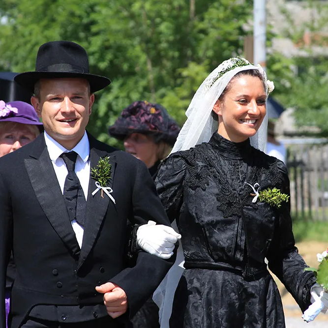 Hochzeitspaar Heimatfest Mauth