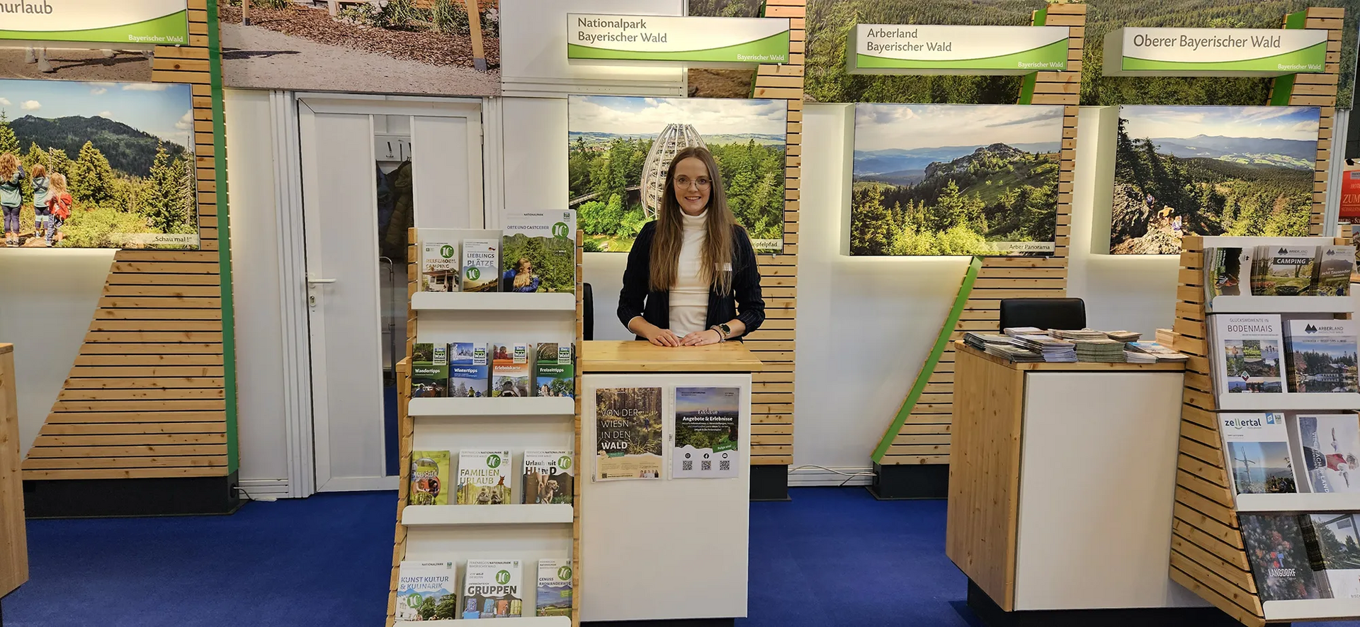 Andrea Kralik auf Messe