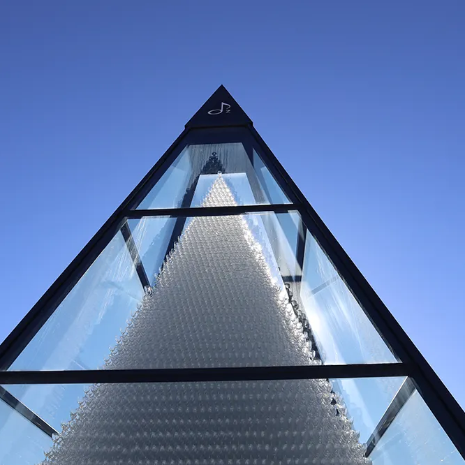 Glaspyramide Zwiesel