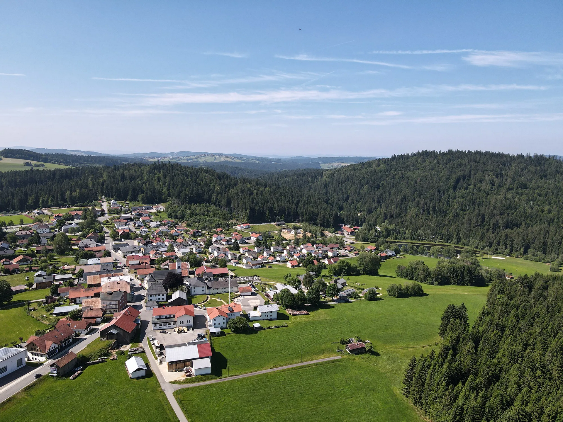 Ortsansicht Gemeinde Mauth-Finsterau