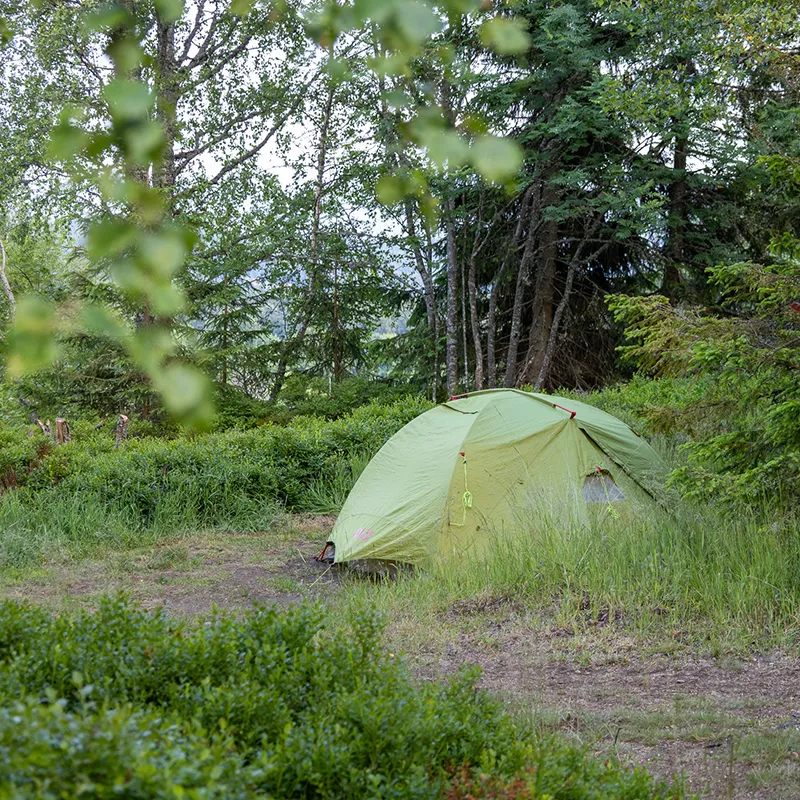 Zeltplatz in der Ferienregion
